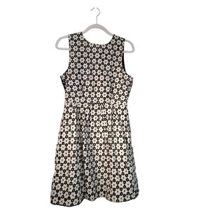 Madewell Sheer Back Perforated Daisy Dress